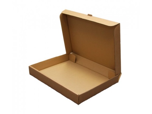Коробка для пиццы 320х320х45 мм бурый